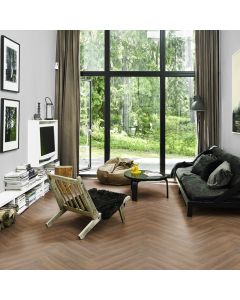 Kahrs Redwood Click Herringbone LVT Flooring (1.04m2)